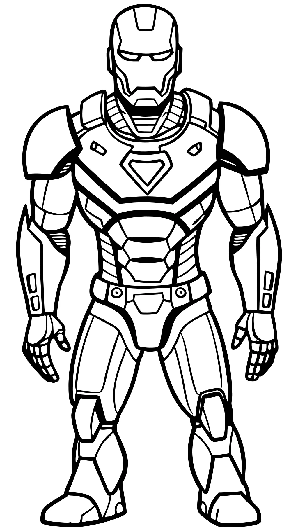 iron man coloring pages colored